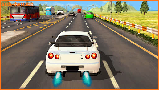 Real Highway Car Racing Games screenshot