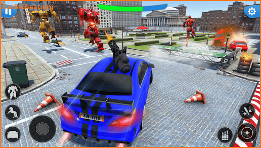 Real Horse Robot Transforming Games - Robot Car 3D screenshot