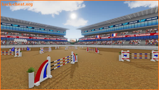 Real Horse World - Showjumping Stunt Challenge 3D screenshot