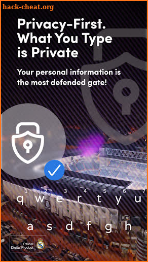 Real Madrid Keyboard screenshot