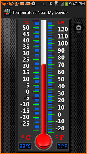 Real Mercury Thermometer screenshot