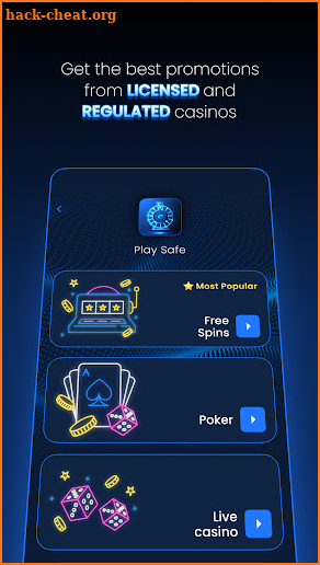 Real Money Casino: PlaySafe screenshot