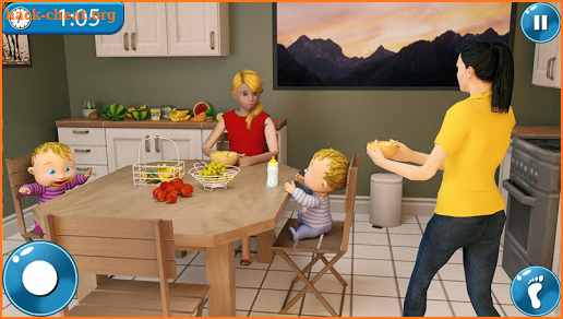 Real Mother Simulator: New Born Twin Baby Games 3D screenshot