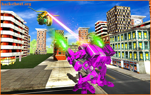 Real Moto Robot Transform: Flying Bike Robot Wars screenshot