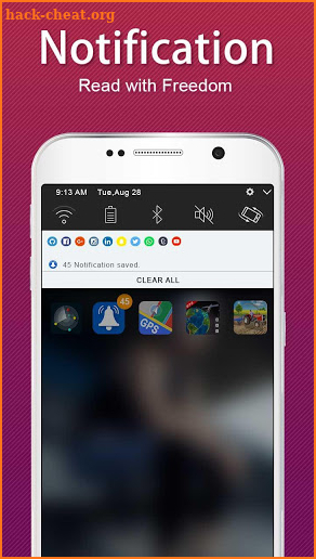 Real Notisaver : Status and Save Notifications Bar screenshot