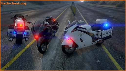 real Police moto bike Chase screenshot