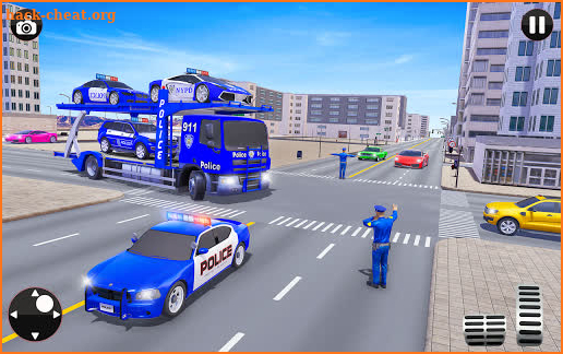 Real Police Transporter Truck Simulator :Car Games screenshot