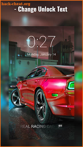 Real Racing Cars Lock Screen & Wallpaper screenshot