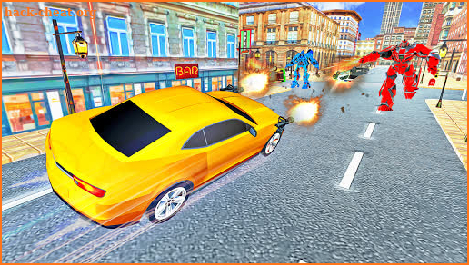 Real Robot Car Transformation Game: Robot Car Game screenshot