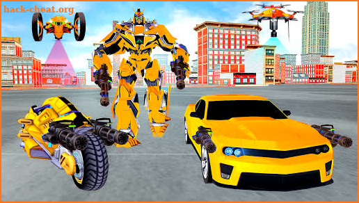 Real Robot Car Transformation Game: Robot Car Game screenshot