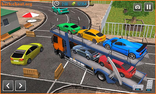 Real Robot Car Transporter Truck - Airplane Flight screenshot