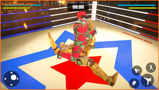 Real Robot Ring Fighting VS Wrestling Robot Game screenshot