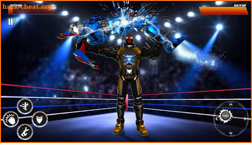 Real Robot Steel Cage Wrestling screenshot