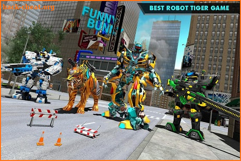 Real Robot Tiger Game – Tiger Robot Transforming screenshot