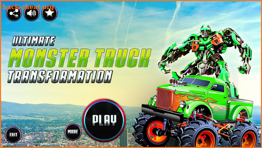 Real Robot Transform Monster Truck Fight screenshot