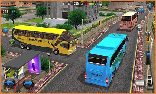 Real School Bus Driving - Offroad Bus Driver 2019 screenshot