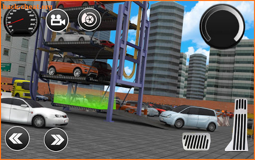 Real Smart Car Parking Crane screenshot