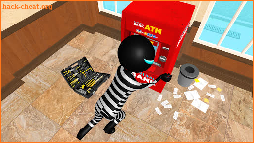 Real Stickman Bank Robbery Simulator screenshot