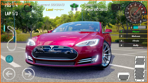 Real Tesla Racing 2018 screenshot