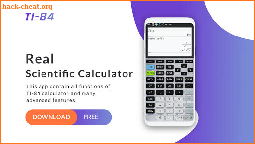 Real TI 84 Graphing Calculator - TI 83 Plus screenshot