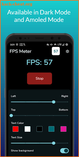 Real-time Display FPS Meter screenshot