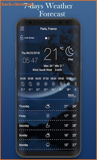 Real Time Weather Alerts Weather update & Forecast screenshot