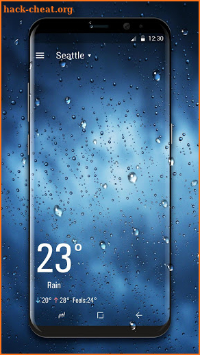 Real Time Weather Live Wallpaper screenshot