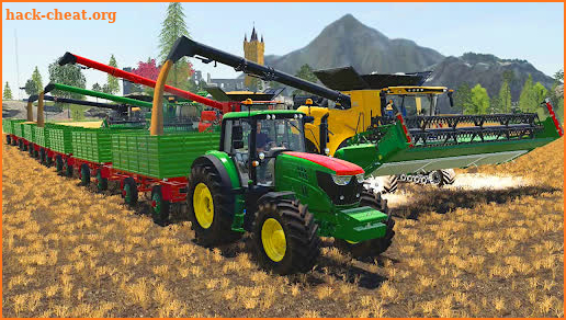 Real Tractor Cargo Transport 2021:3d Farming Games screenshot