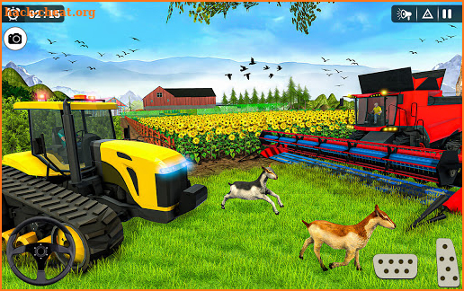 Real Tractor Driving Simulator: New Farming Games screenshot