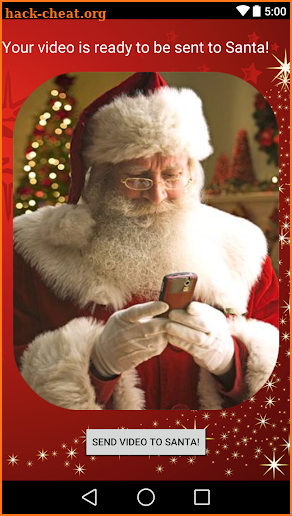 Real Video Call Santa screenshot