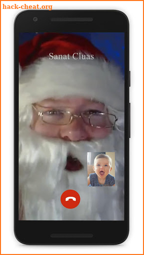 Real Video Call Santa/Live Santa Claus Video Call screenshot