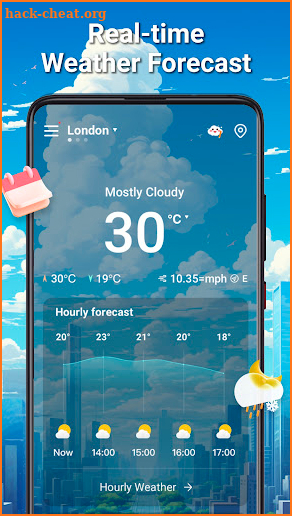 Real Weather-Radar&Widget screenshot