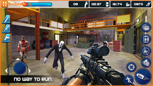 Real zombie hunter 2: FPS Shooting in Halloween screenshot