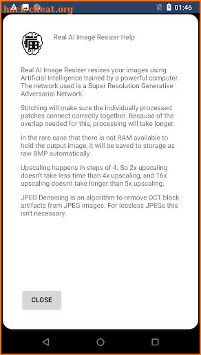 RealAI Image Upscaler screenshot