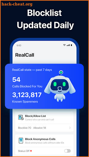 RealCall - Spam Call Blocker screenshot