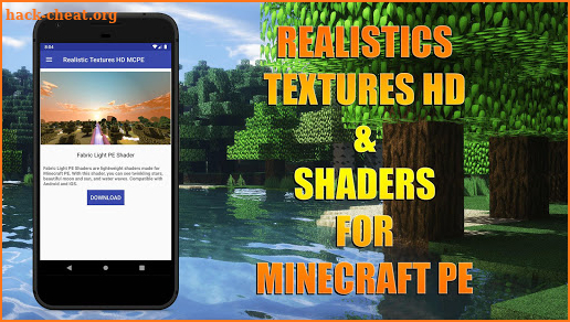 Realistic Texture Pack HD for Minecraft PE screenshot