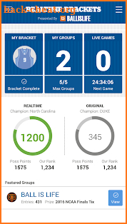 Realtime Brackets screenshot