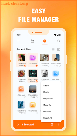 Realtime File Manager screenshot