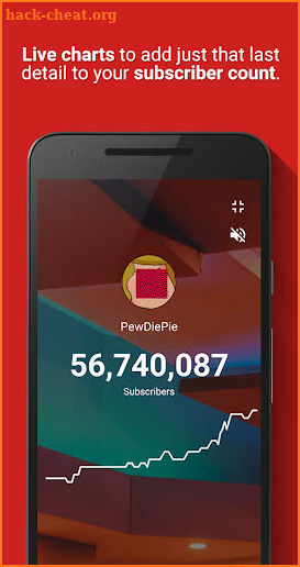 Realtime Subscriber Count screenshot