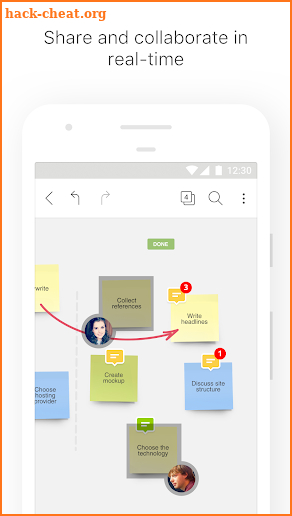 RealtimeBoard Whiteboard screenshot