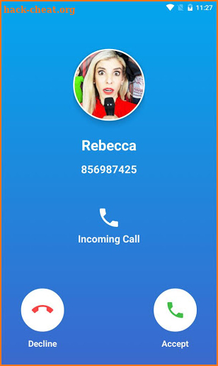 Rebecca Zamolo Call Fake - New screenshot