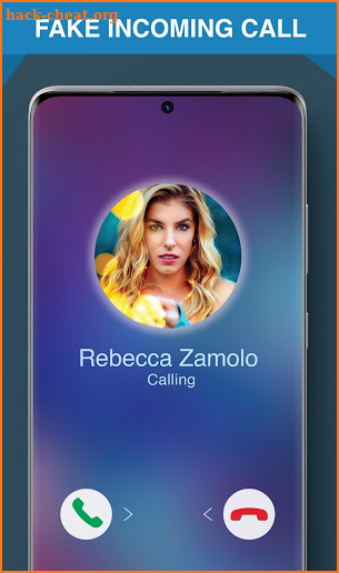 Rebecca Zamolo Fake Call And Video Call screenshot