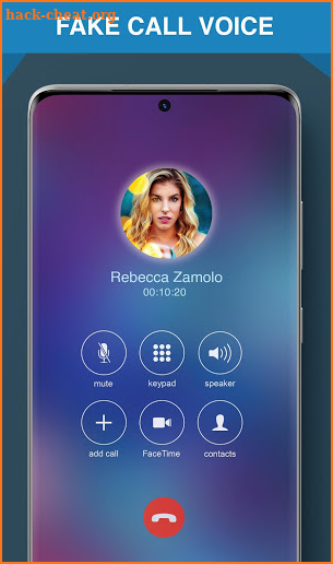 Rebecca Zamolo Fake Call And Video Call screenshot