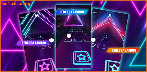 Rebecca Zamolo Tiles Hop screenshot