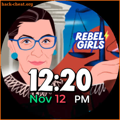 Rebel Girls Watch Faces screenshot