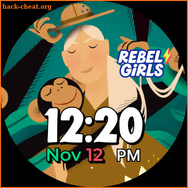 Rebel Girls Watch Faces screenshot