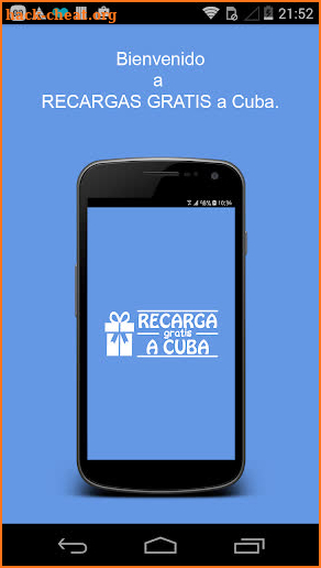 Recargas GRATIS a Cuba screenshot