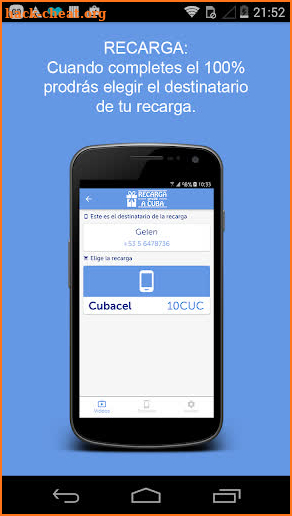 Recargas GRATIS a Cuba screenshot