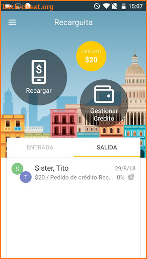 Recarguita screenshot