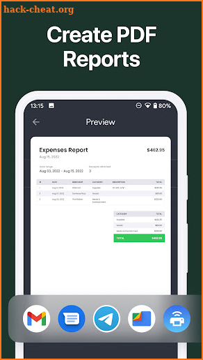 Receipt Scanner by Saldo Apps screenshot